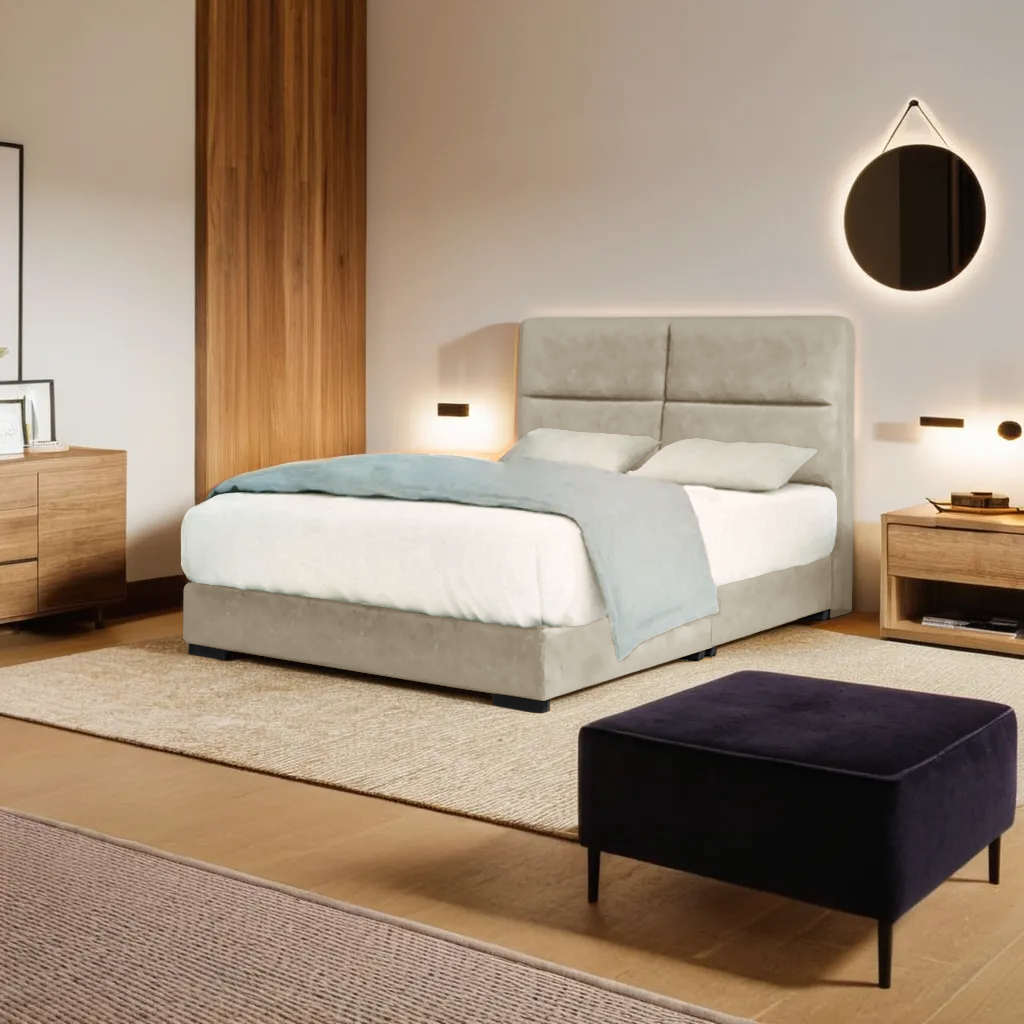 Mattea Fabric Divan Bedframe (Pet-Friendly)