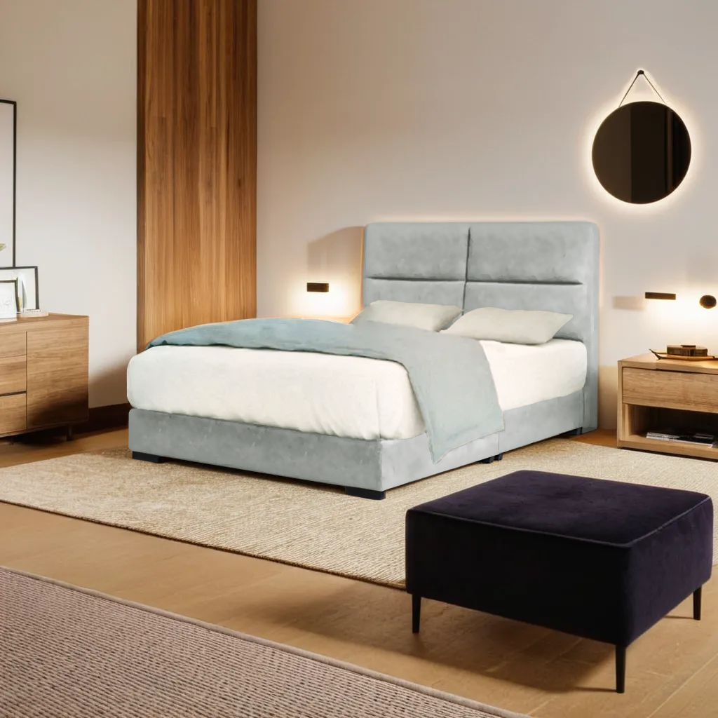 Mattea Fabric Divan Bedframe (Pet-Friendly)