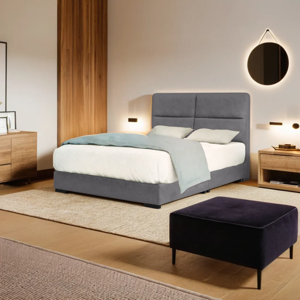 Mattea Fabric Divan Bedframe (Pet-Friendly)