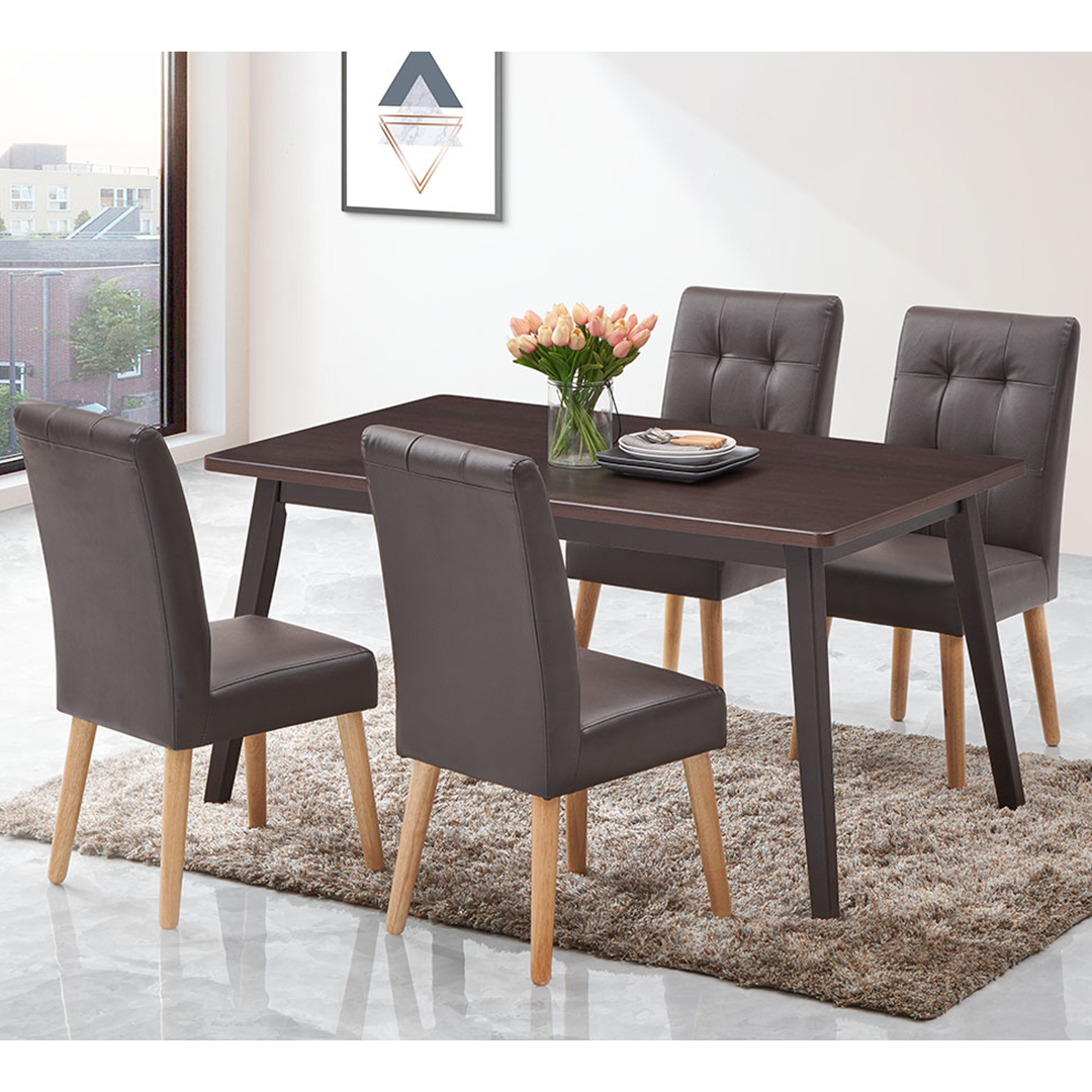 Elegen Dining Set (1+4)