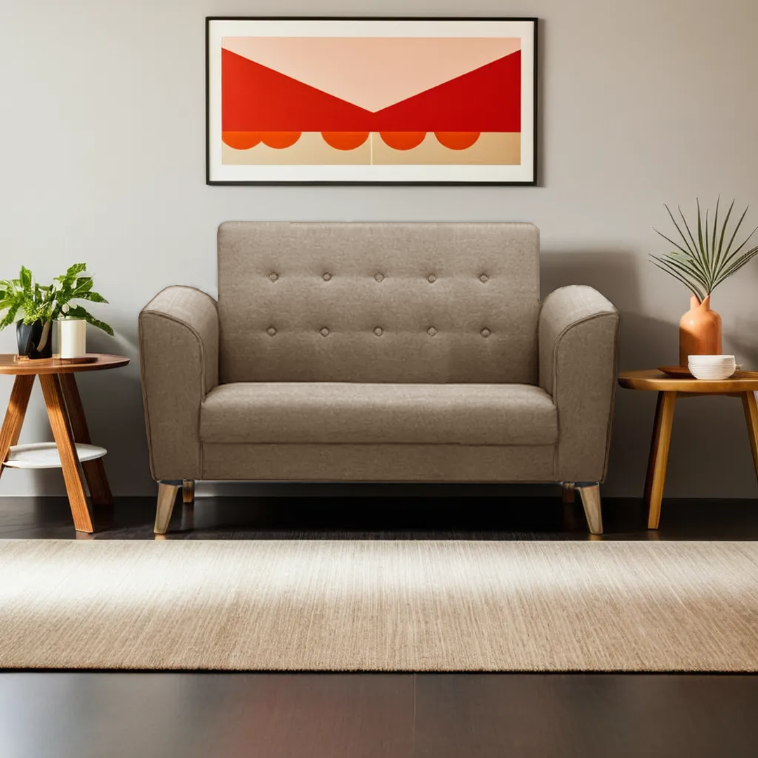 Horizon Velvet Fabric Sofa (Water Repellent)