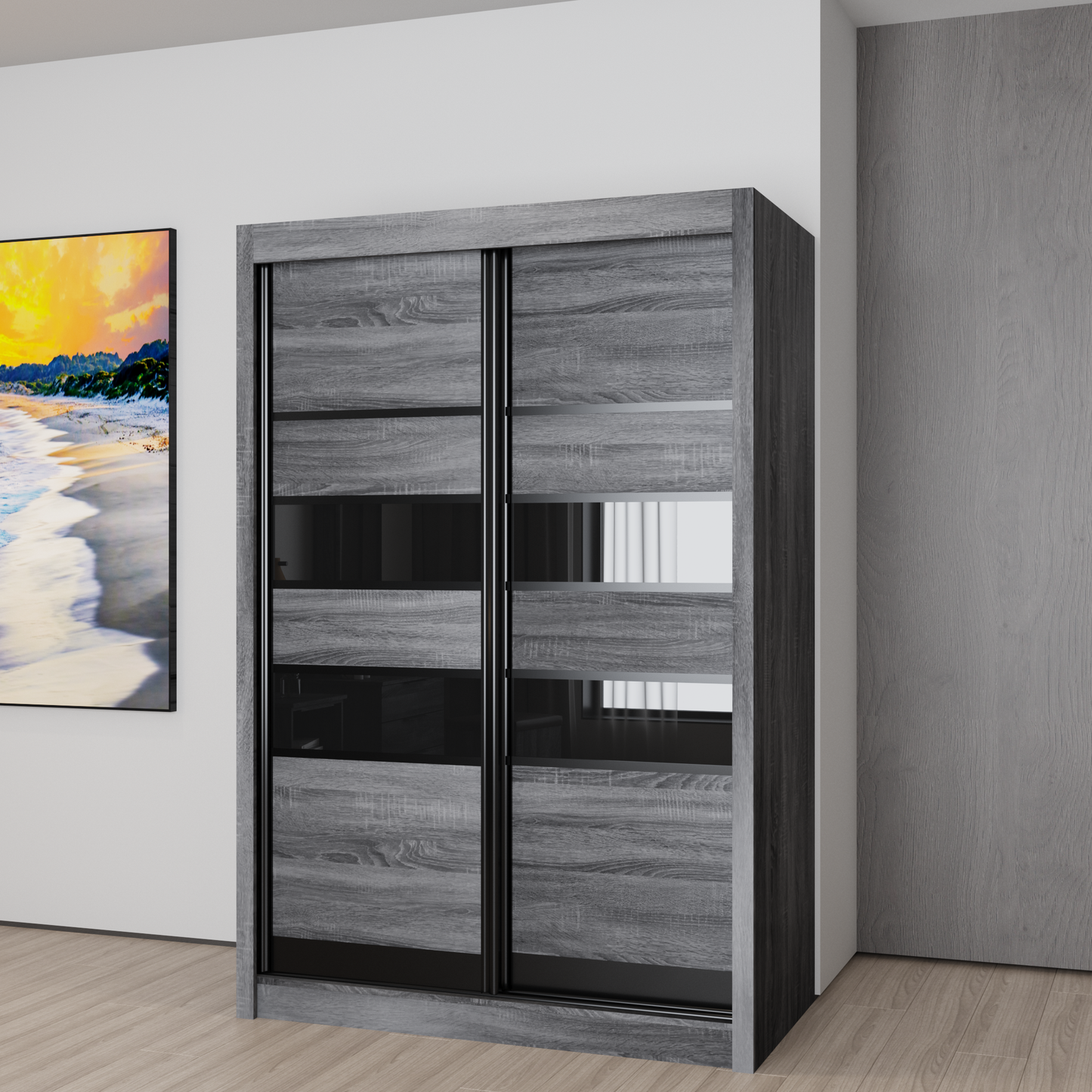 Logan Sliding Door Wardrobe