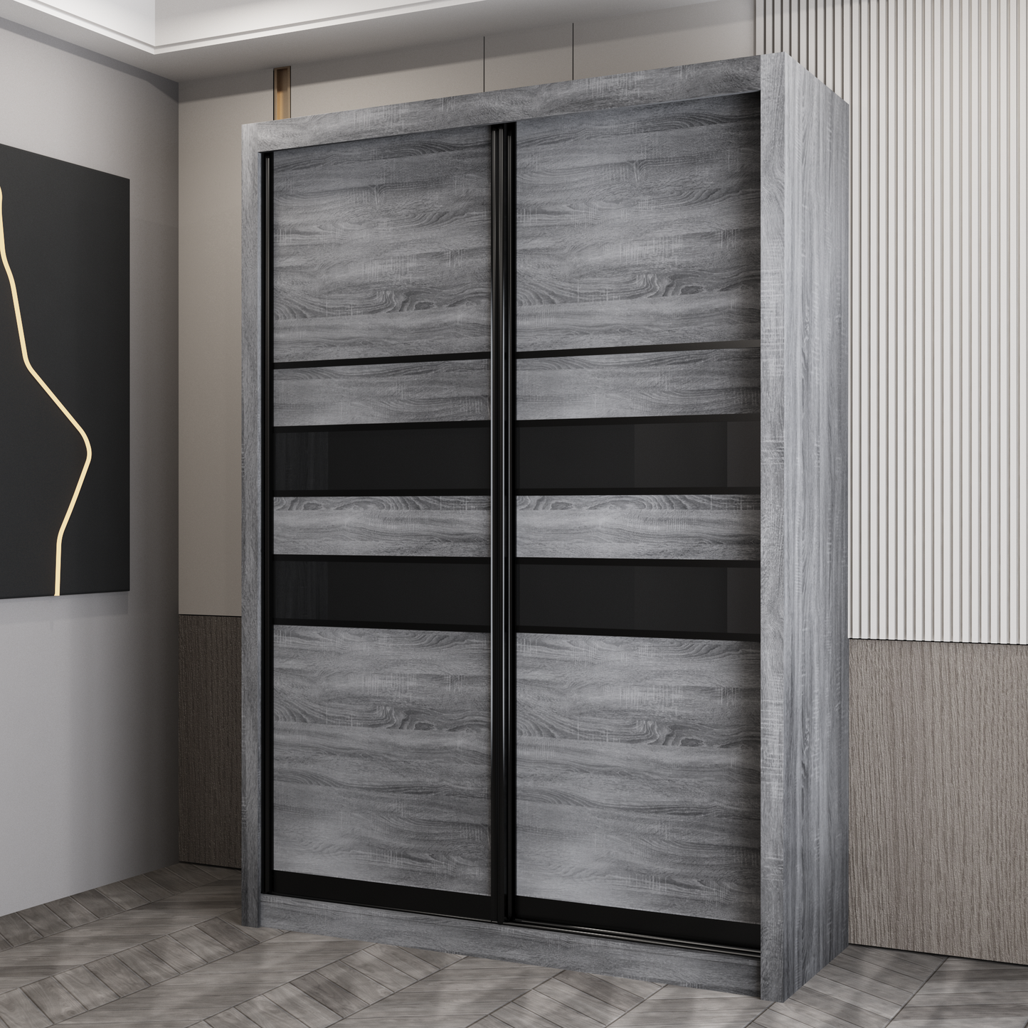 Logan Sliding Door Wardrobe