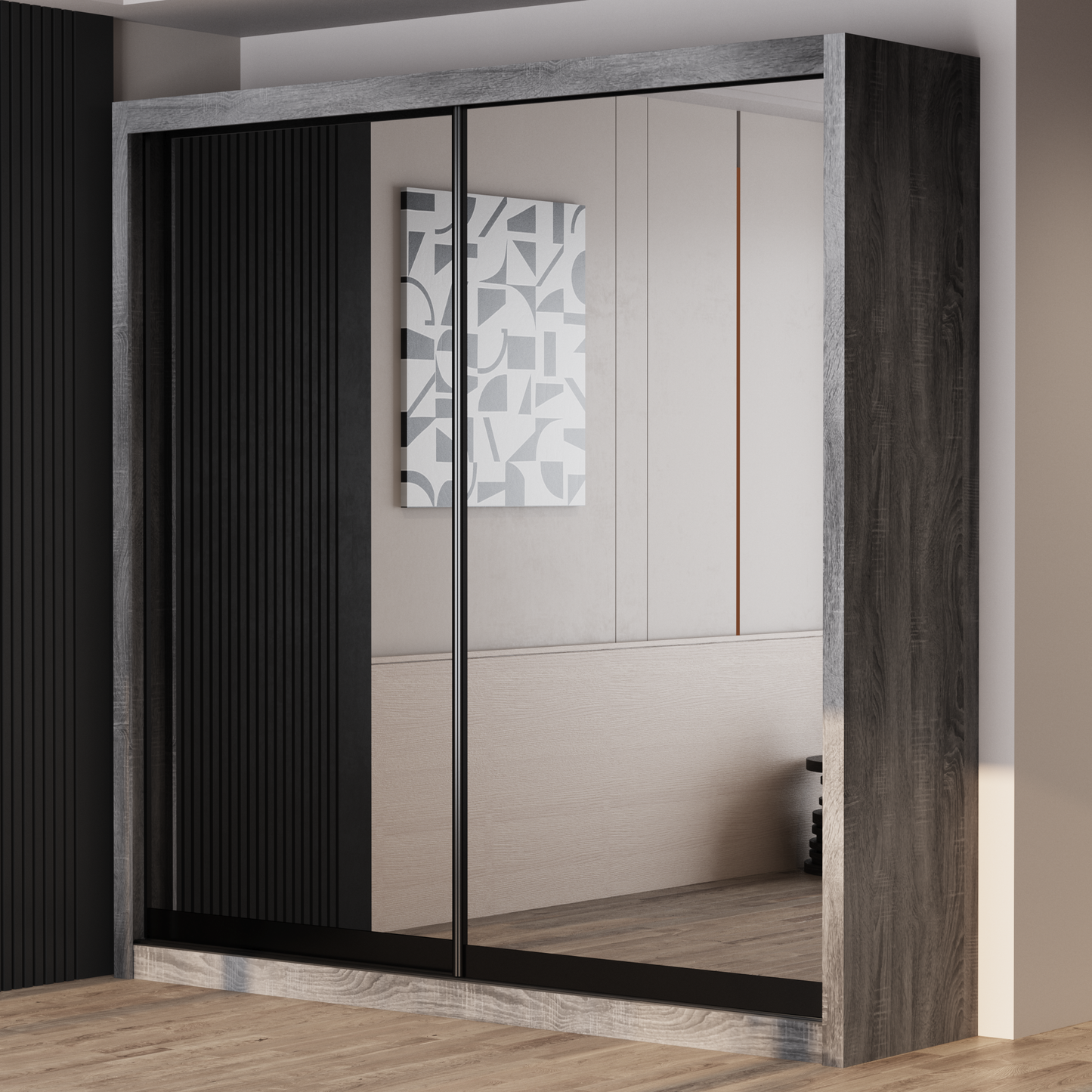Logan Sliding Door Wardrobe