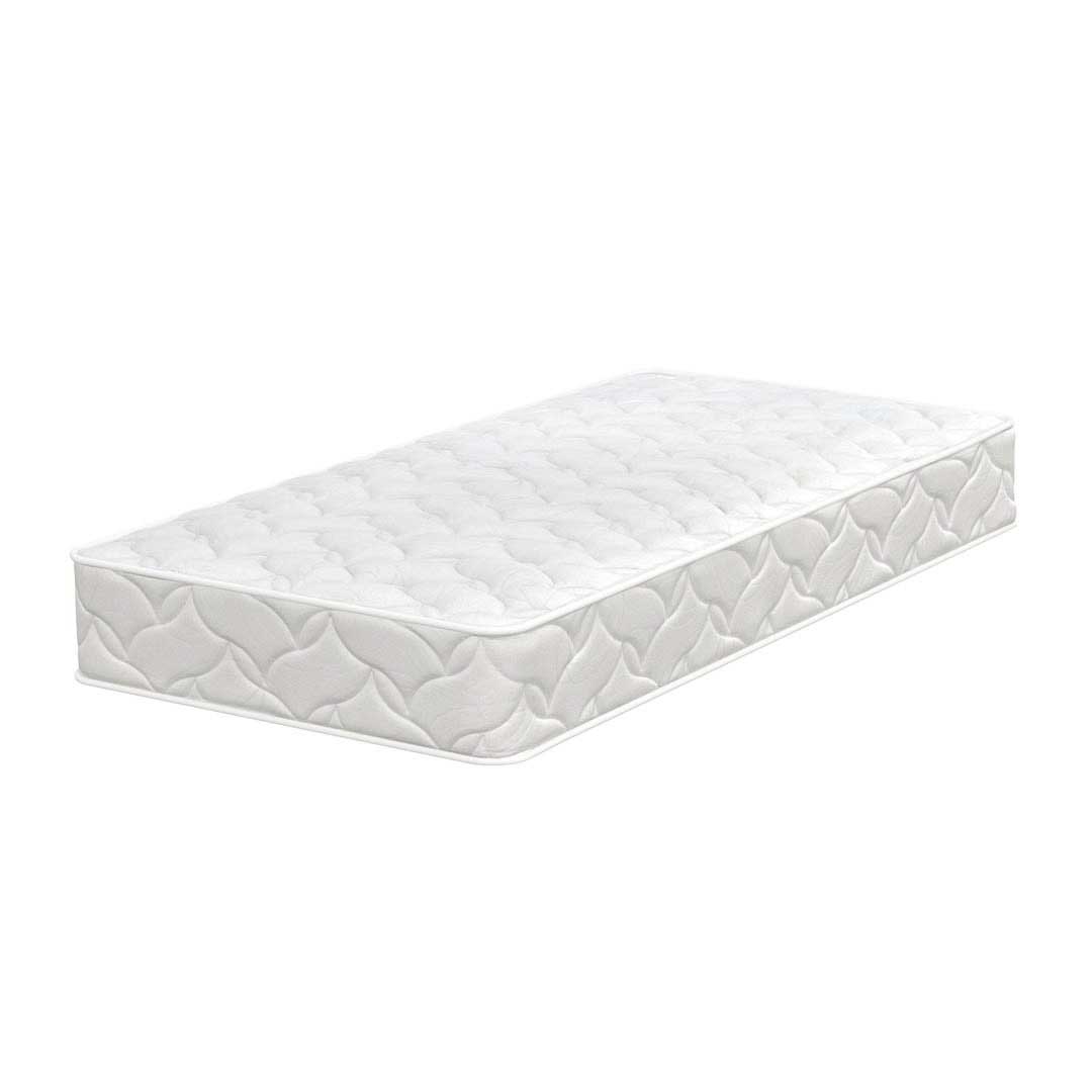 Gian Faux Leather Storage Bed Frame + 10" Spring Mattress