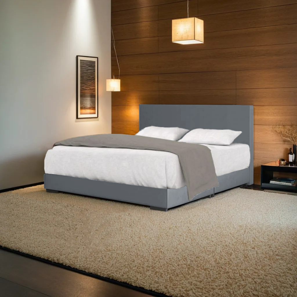 Brenton Faux Leather Divan Bedframe