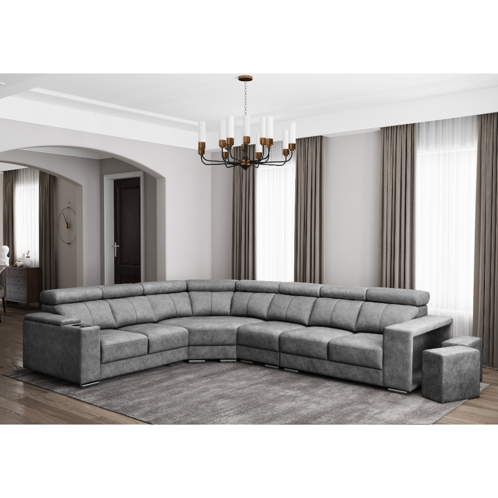 Willow Sectional Fabric Sofa (Pet-Friendly)