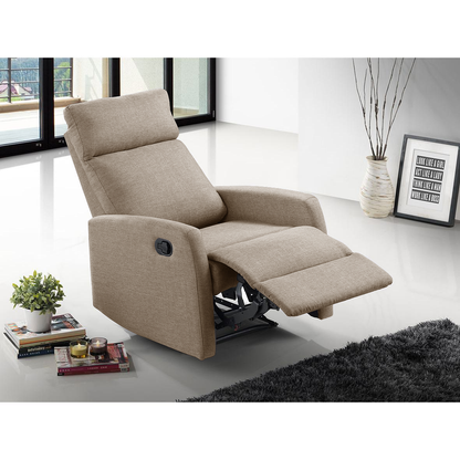 Axer Fabric Manual Recliner Armchair