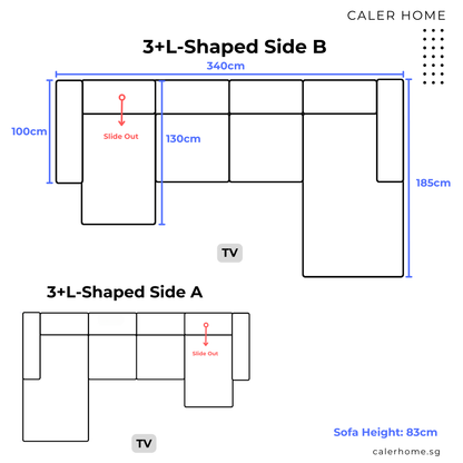 Acam Slider Sofa