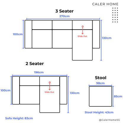 Acam Slider Sofa