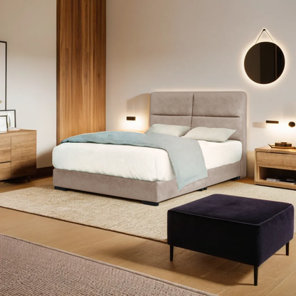 Mattea Fabric Divan Bedframe (Pet-Friendly)