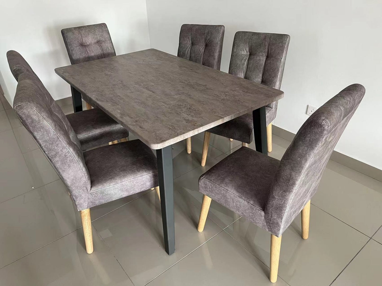 Eto Dining Set  (1+6)