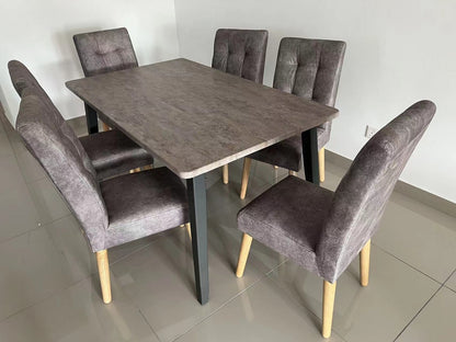 Eto Dining Set  (1+6)