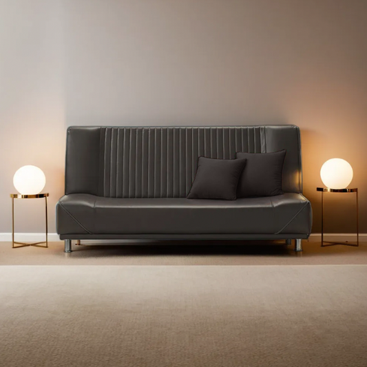 Hick Faux Leather Sofabed