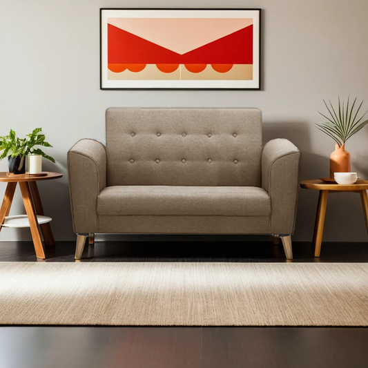 Horizon Velvet Fabric Sofa (Water Repellent)