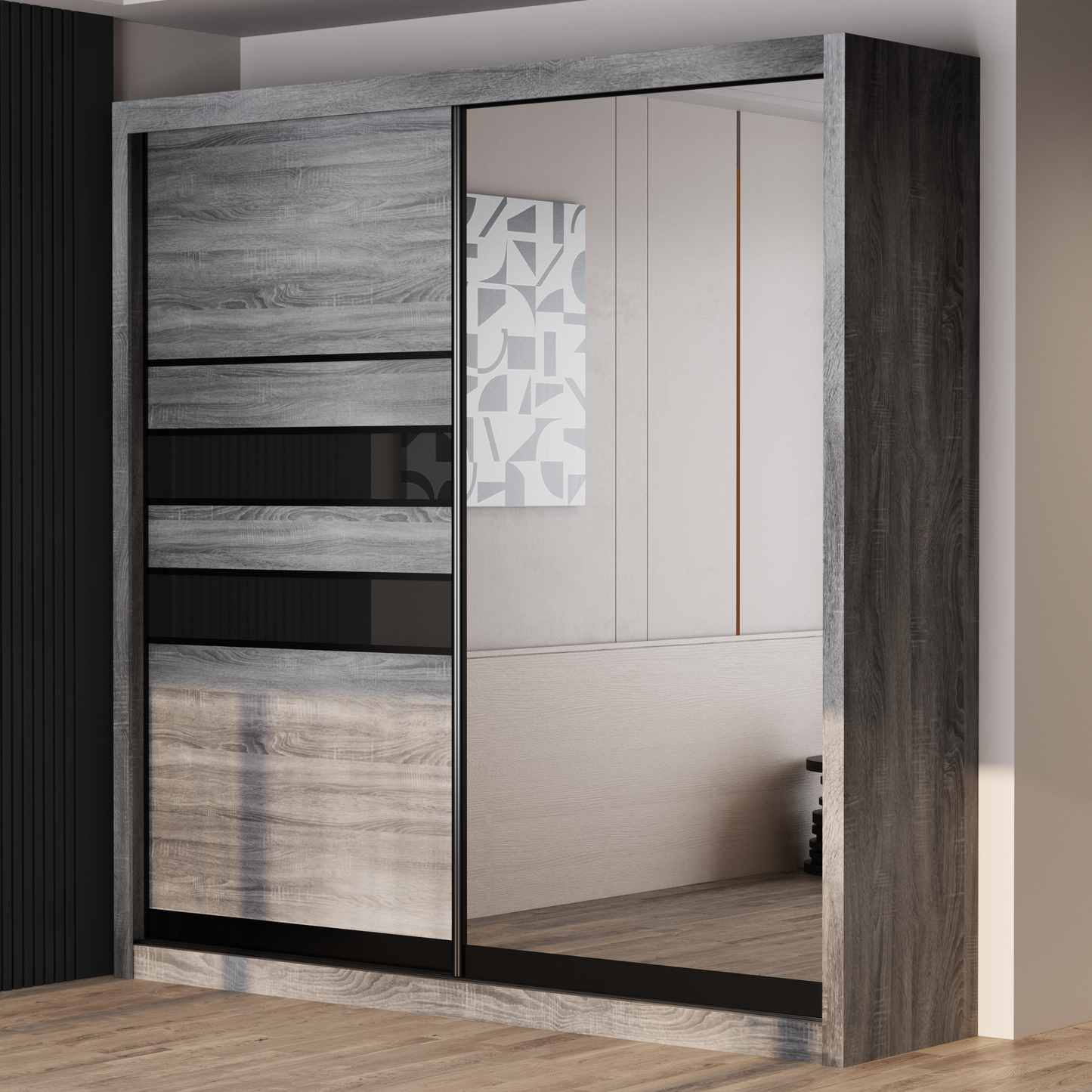 Logan Sliding Door Wardrobe