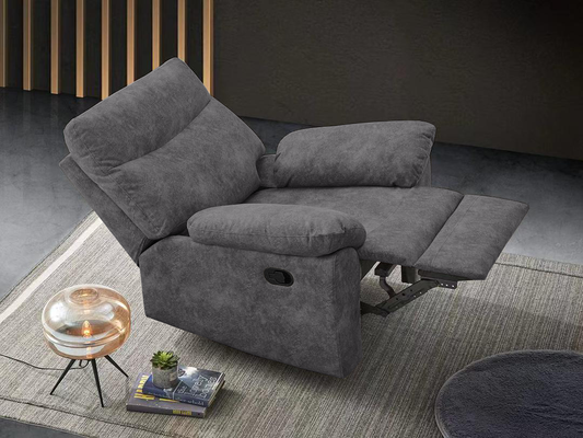 Orson Velvet Fabric Recliner Armchair (Water Repellent)