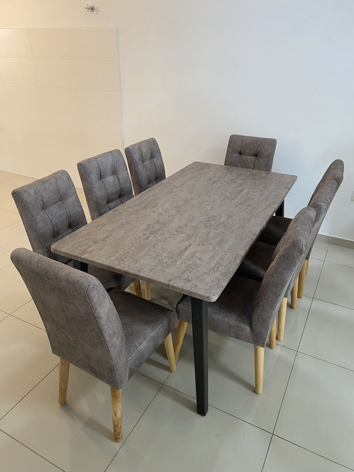 Omma Dining Set (1+8)