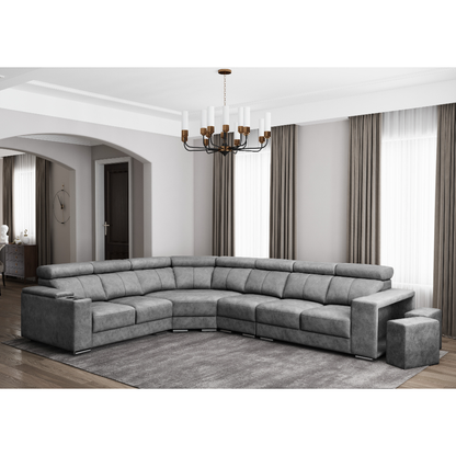 Willow Sectional Fabric Sofa (Pet-Friendly)